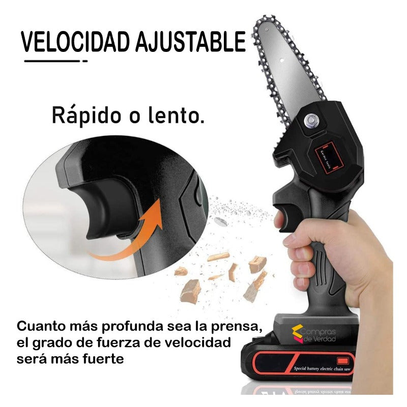 Mini Motosierra De Mano Portátil 24v